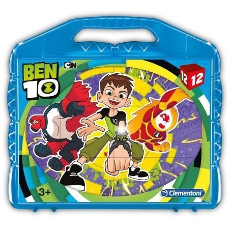 BEN 10 KLOCKI OBRAZKOWE 12 EL CARTOON NETWORK W WALIZCE BEN 10 KLOCKI OBRAZKOWE 12 EL CARTOON NETWORK W WALIZCE