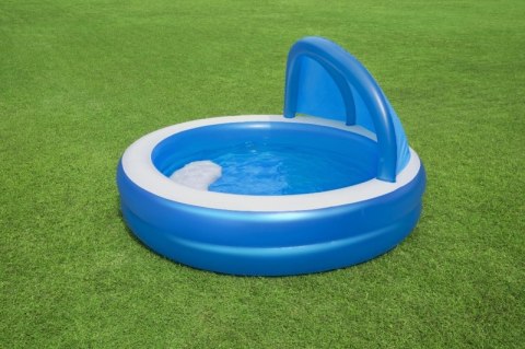 Basen dmuchany familijny z daszkiem 2.41x 2.41x1.40m Basen dmuchany familijny z daszkiem 2.41x 2.41x1.40m