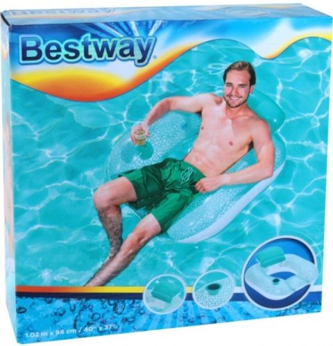 DMUCHANY FOTEL MATERAC Z OPARCIEM DUŻY BESTWAY DMUCHANY FOTEL MATERAC Z OPARCIEM DUŻY BESTWAY