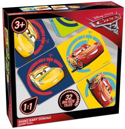 GRA LOGICZNA GIGANTYCZNE DOMINO AUTA CARS 3 TACTIC GRA LOGICZNA GIGANTYCZNE DOMINO AUTA CARS 3 TACTIC