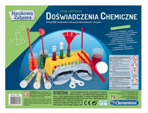 Moje pierwsze doświadczenia chemiczne CLEMENTONI Moje pierwsze doświadczenia chemiczne CLEMENTONI