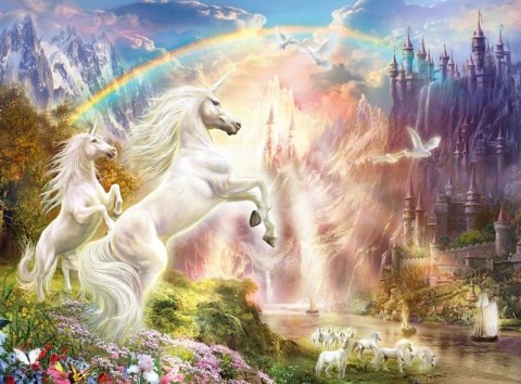 PUZZLE JEDNOROŻCE 500 ELEMENTÓW CLEMENTONI PUZZLE JEDNOROŻCE 500 ELEMENTÓW CLEMENTONI