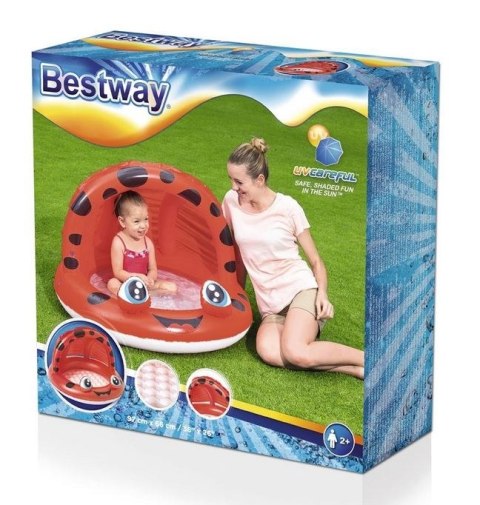 Dmuchany basenik z daszkiem biedronka 97x66 cm Bestway Dmuchany basenik z daszkiem biedronka 97x66 cm Bestway
