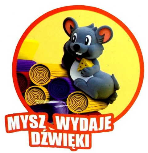 Gra rodzinna serowa piramida myszka z odgłosami Gra rodzinna serowa piramida myszka z odgłosami