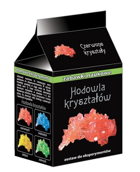 MINI HODOWLA KRYSZTAŁÓW CZERWONY KRYSZTAŁ RANOK MINI HODOWLA KRYSZTAŁÓW CZERWONY KRYSZTAŁ RANOK