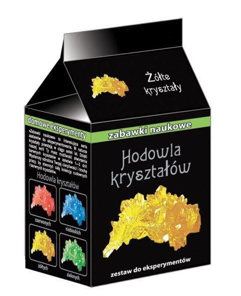 MINI HODOWLA KRYSZTAŁÓW ŻÓŁTY KRYSZTAŁ RANOK MINI HODOWLA KRYSZTAŁÓW ŻÓŁTY KRYSZTAŁ RANOK
