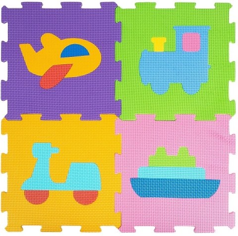Mata Piankowa Puzzle Piankowe Pojazdy Kolorowe Mata Piankowa Puzzle Piankowe Pojazdy Kolorowe