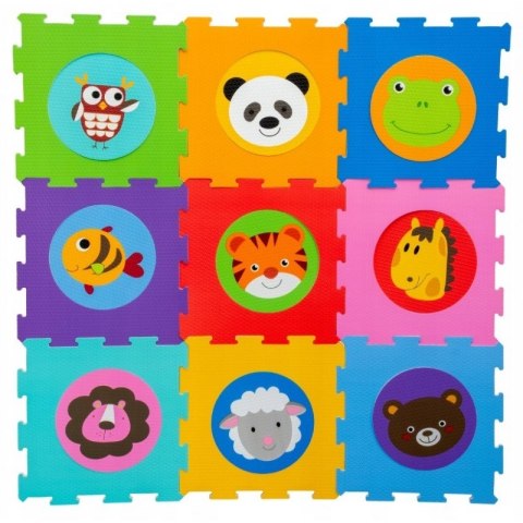 Mata Piankowa Puzzle Piankowe Zwierzątka Kolorowe Mata Piankowa Puzzle Piankowe Zwierzątka Kolorowe