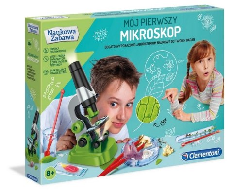 Mój pierwszy Mikroskop Naukowa Zabawa Clementoni Mój pierwszy Mikroskop Naukowa Zabawa Clementoni