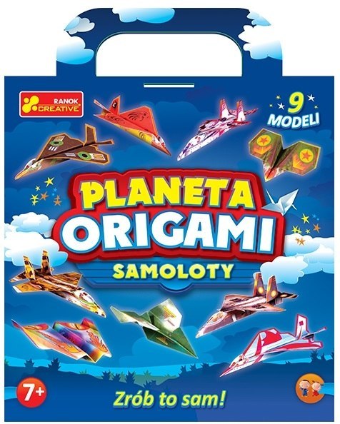 Planeta origami Samoloty 9 modeli Zrób to sam Planeta origami Samoloty 9 modeli Zrób to sam