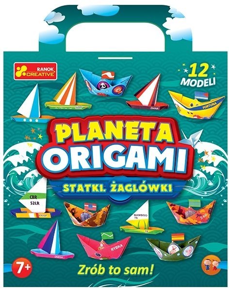 Planeta origami Statki Żaglówki 12 modeli Zrób to sam Planeta origami Statki Żaglówki 12 modeli Zrób to sam