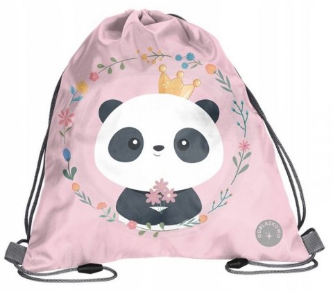 Worek szkolny na obuwie Princess Panda PASO Worek szkolny na obuwie Princess Panda PASO