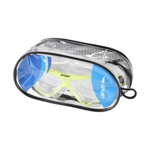 MTP02Y AF 03 CLEAR/YELLOW OKULARKI/półmaska SPURT MTP02Y AF 03 CLEAR/YELLOW OKULARKI/półmaska SPURT