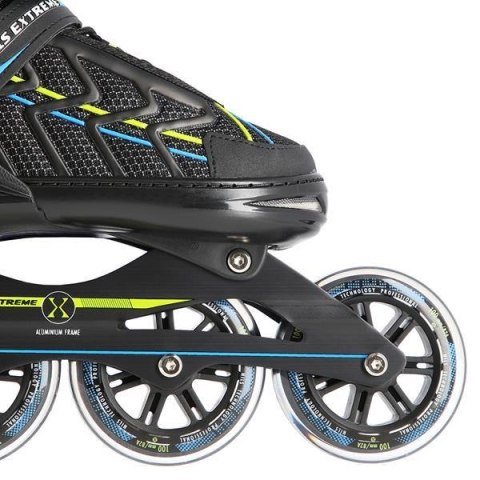 NA1128 CZARNO-LIMONKOWY ROZM. L(39-42) ŁYŻWOROLKI NILS EXTREME NA1128 CZARNO-LIMONKOWY ROZM. L(39-42) ŁYŻWOROLKI NILS EXTREME
