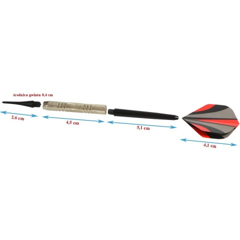DART ELEKTRONICZNY Z ZASILACZEM ENERO 50 CM DART ELEKTRONICZNY Z ZASILACZEM ENERO 50 CM
