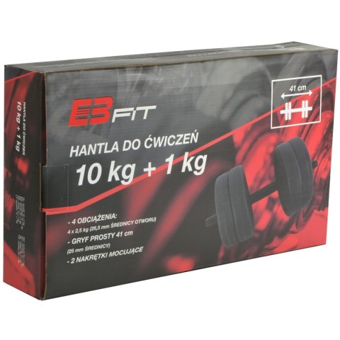 HANTLA KOMPOZYTOWA 11KG (10+1) EB FIT HANTLA KOMPOZYTOWA 11KG (10+1) EB FIT