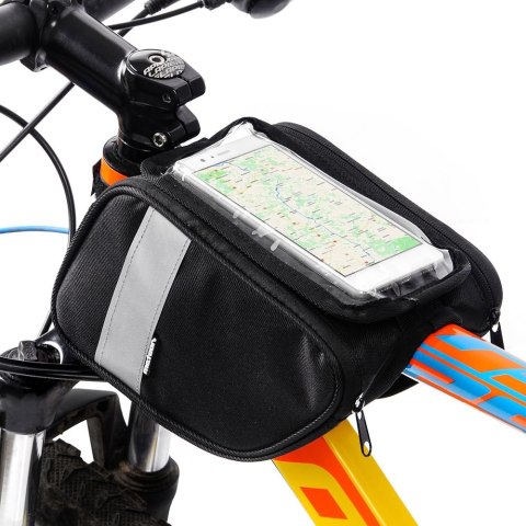 SAKWA ROWEROWA NA RAMĘ Z ETUI NA TELEFON METEOR TORYS SAKWA ROWEROWA NA RAMĘ Z ETUI NA TELEFON METEOR TORYS