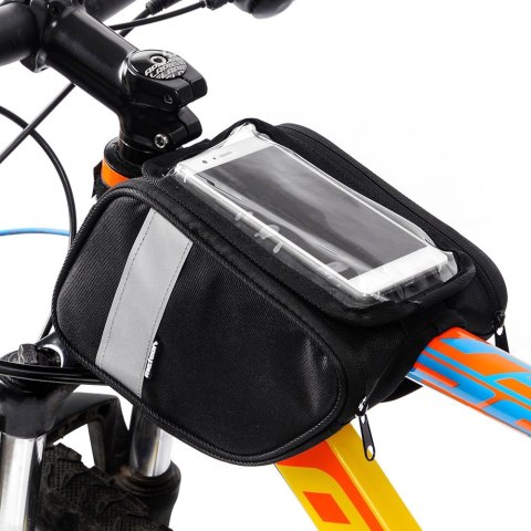 SAKWA ROWEROWA NA RAMĘ Z ETUI NA TELEFON METEOR TORYS SAKWA ROWEROWA NA RAMĘ Z ETUI NA TELEFON METEOR TORYS