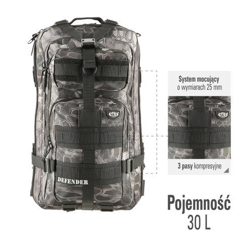 CBT7204 CZARNY MORO DEFENDER PLECAK NILS CAMP CBT7204 CZARNY MORO DEFENDER PLECAK NILS CAMP