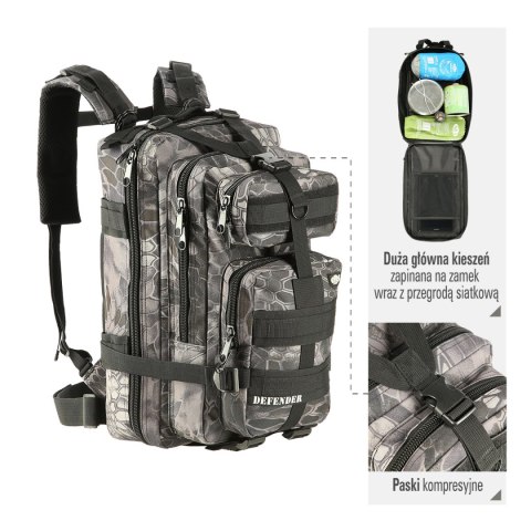 CBT7204 CZARNY MORO DEFENDER PLECAK NILS CAMP CBT7204 CZARNY MORO DEFENDER PLECAK NILS CAMP