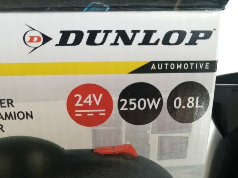 CZAJNIK SAMOCHODOWY 24V POJ. 0,8L DUNLOP CZAJNIK SAMOCHODOWY 24V POJ. 0,8L DUNLOP