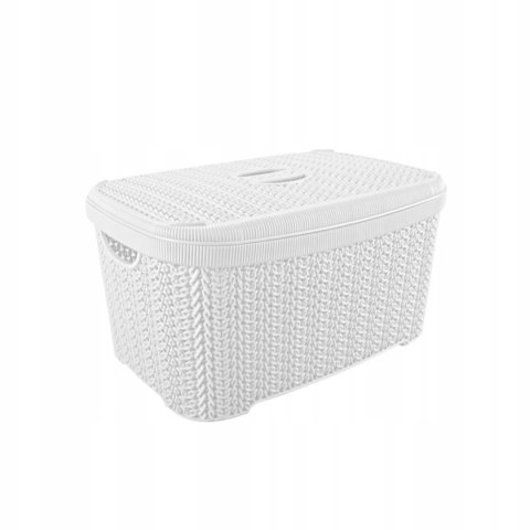 Koszyk z pokrowcem KNIT 6 l Koszyk z pokrowcem KNIT 6 l