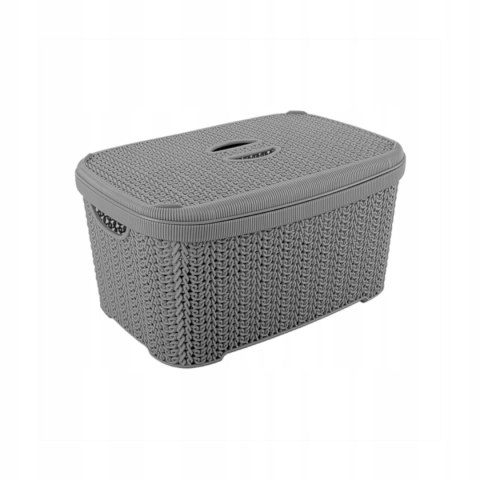 Koszyk z pokrowcem KNIT 6 l Koszyk z pokrowcem KNIT 6 l