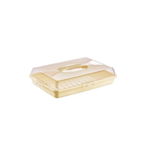 Pojemnik prostokątny na ciasto DUNYA44,5x30x9,5cm Pojemnik prostokątny na ciasto DUNYA44,5x30x9,5cm