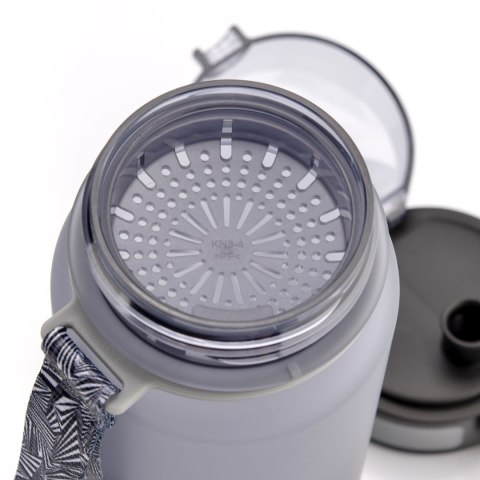 Bidon sportowy Meteor 1000 ml szary Bidon sportowy Meteor 1000 ml szary
