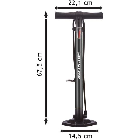 POMPKA WARSZTATOWO - ROWEROWA DUNLOP 174PSI (12BAR) POMPKA WARSZTATOWO - ROWEROWA DUNLOP 174PSI (12BAR)