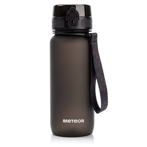 BIDON SPORTOWY METEOR 650ml czarny BIDON SPORTOWY METEOR 650ml czarny