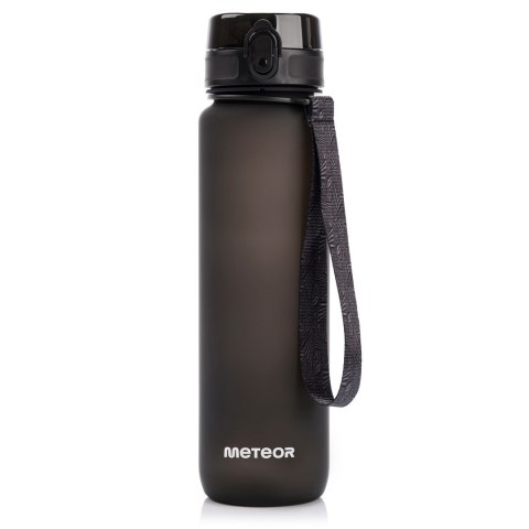 Bidon sportowy Meteor 1000 ml czarny Bidon sportowy Meteor 1000 ml czarny