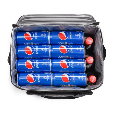 Torba termiczna Meteor Frosty 30 l czarny/szary Torba termiczna Meteor Frosty 30 l czarny/szary