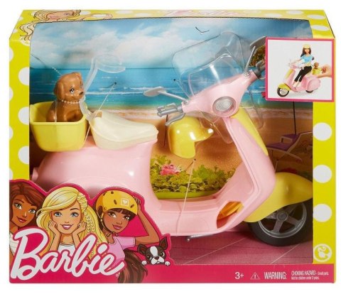 Barbie skuter ze szczeniaczkiem Barbie skuter ze szczeniaczkiem