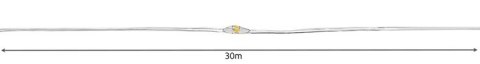 Lampki choinkowe USB- druciki 300 LED multicolor