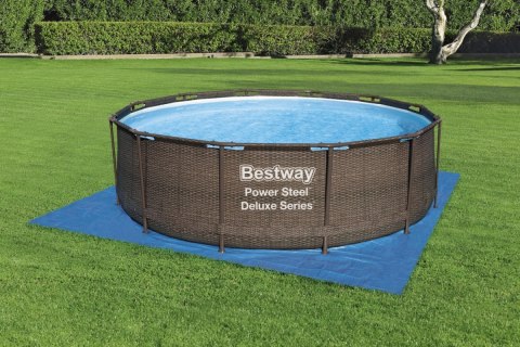 Mata pod basen ogrodowy 366cm/12FT BESTWAY 369x369cm Mata pod basen ogrodowy 366cm/12FT BESTWAY 369x369cm
