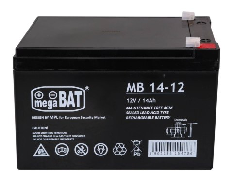 Akumulator żelowy 12V/14Ah do pojazdów elektrycznych dla dzieci Część zapasowa Akumulator żelowy 12V/14Ah do pojazdów elektrycznych dla dzieci Część zapasowa
