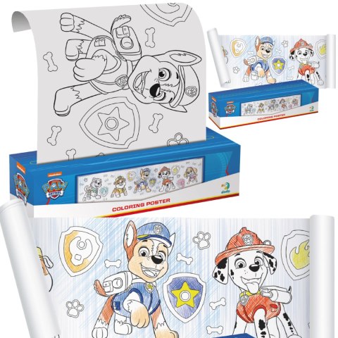 Kolorowanka W Rolce Paw Psi Patrol Zestaw Kreatywny Do Malowania Rysowania Kolorowanka W Rolce Paw Psi Patrol Zestaw Kreatywny Do Malowania Rysowania