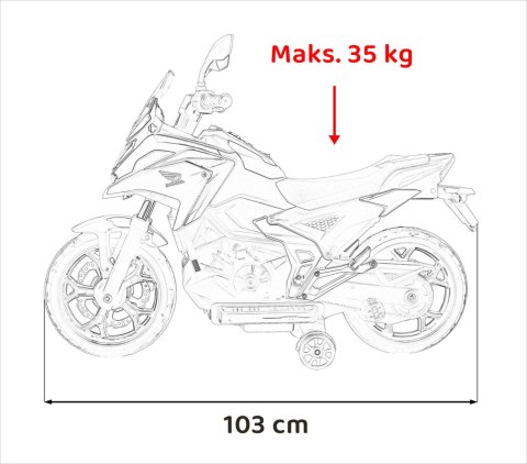 Motor Honda NC750X Biały Motor Honda NC750X Biały