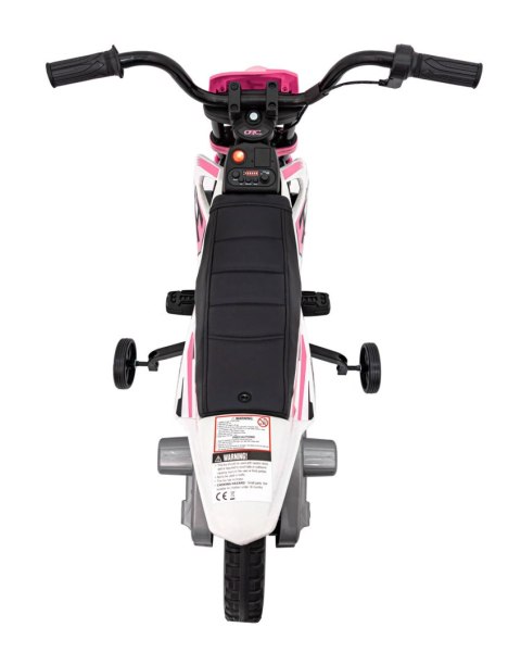 Motor PANTONE 361C na akumulator dla dzieci Różowy + Panel audio + Wolny Start + Koła EVA Motor PANTONE 361C na akumulator dla dzieci Różowy + Panel audio + Wolny Start + Koła EVA