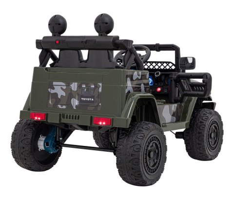 Toyota FJ Cruiser dla dzieci Moro + Pilot + Napęd 4x4 + Audio LED + EVA + Wolny Start