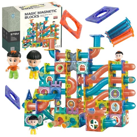 ZESTAW KLOCKI MAGNETYCZNE KONSTRUKCYJNE UKŁADANKA TOR ZAMEK FIGURKI 268 EL ZESTAW KLOCKI MAGNETYCZNE KONSTRUKCYJNE UKŁADANKA TOR ZAMEK FIGURKI 268 EL