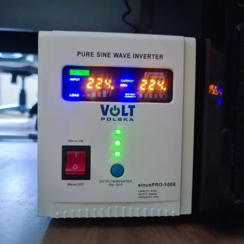 Zasilacz awaryjny UPS SINUS PRO 500E 12/230V