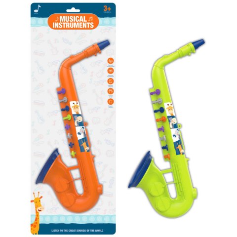 SAKSOFON Instrument Muzyczny Dla Najmłodszych 1szt SAKSOFON Instrument Muzyczny Dla Najmłodszych 1szt
