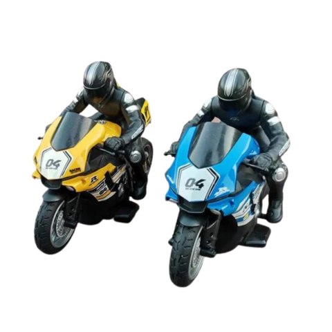 MOTOCYKL ZDALNIE STEROWANY NA PILOT MOTOCYKLISTA WYŚCIGI ZESTAW RC MOTOCYKL ZDALNIE STEROWANY NA PILOT MOTOCYKLISTA WYŚCIGI ZESTAW RC