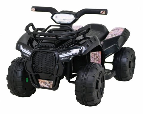 Quad Storm na akumulator dla dzieci Czarny + Silnik 25W + MP3 USB + LED Quad Storm na akumulator dla dzieci Czarny + Silnik 25W + MP3 USB + LED