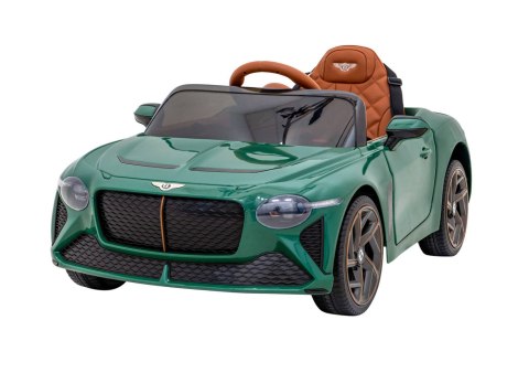 Autko Bentley Bacalar na akumulator dla dzieci Zielony + Pilot + EVA + Wolny Start + Audio LED Autko Bentley Bacalar na akumulator dla dzieci Zielony + Pilot + EVA + Wolny Start + Audio LED