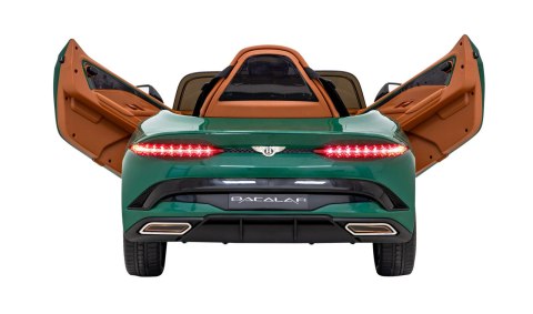 Autko Bentley Bacalar na akumulator dla dzieci Zielony + Pilot + EVA + Wolny Start + Audio LED Autko Bentley Bacalar na akumulator dla dzieci Zielony + Pilot + EVA + Wolny Start + Audio LED