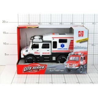 CIĘŻARÓWKA AMBULANS ŚW./DŹW. W PUDEŁKU