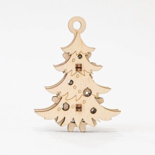 EWA Drewniane Puzzle 3D - Choinka